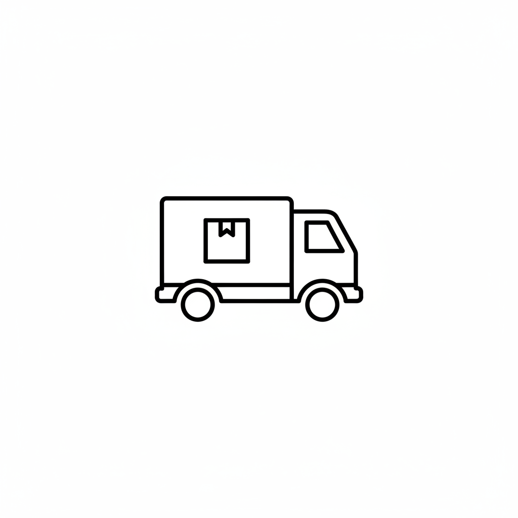Delivery truck icon